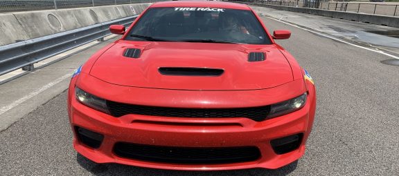 Charger SRT Hellcat Redeye racing in One Lap of America