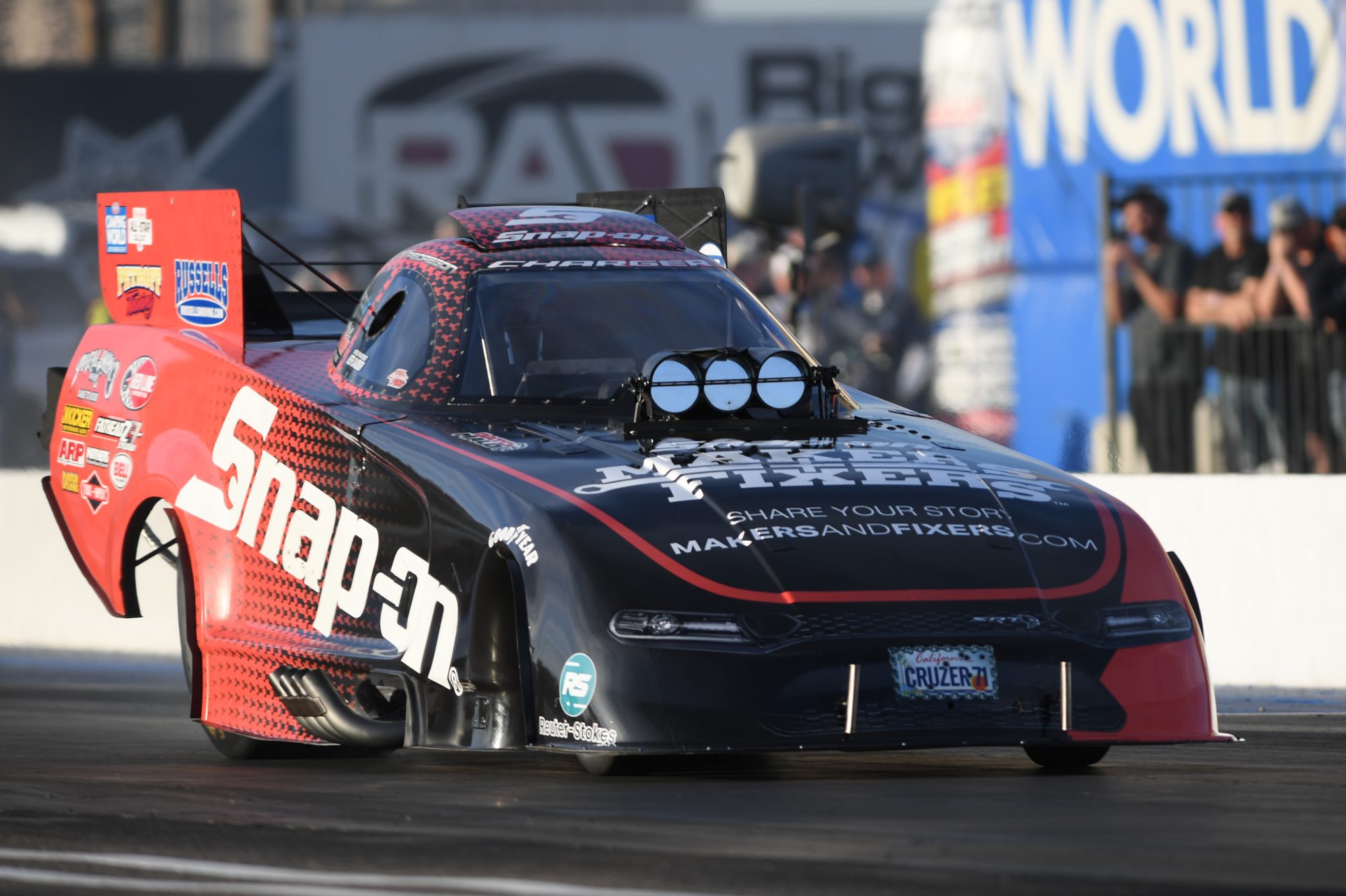 Cruz Pedregon drag racing