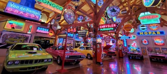 Discover the Hidden Gem of Vintage Cars and Neon Nostalgia at HEMI<sup>&reg;</sup> Hideout, Texas