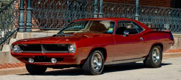 Muscle Car Icon: 1970 Plymouth HEMI® ’Cuda in Burnt Tan Hits the Auction Block