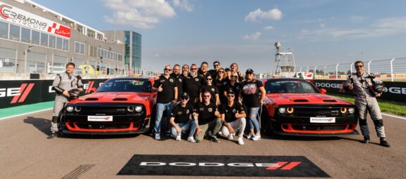 Thrills and Horsepower Unite at WorldSBK: Dodge Challenger Team Italia Lights Up Cremona Circuit