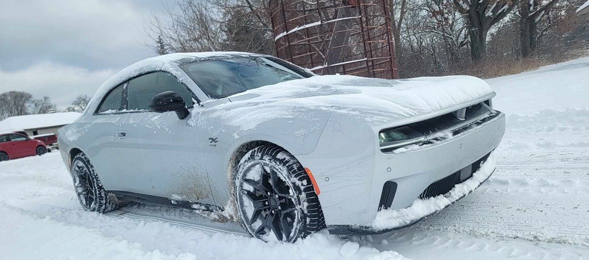 A Snowstorm Showdown with the 2024 Dodge Charger Daytona R/T